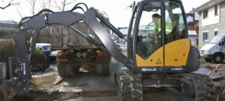 Mecalac 8 MCR Bagger