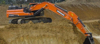 Doosan DX 300 NLC-5 Bagger Sigmaringen