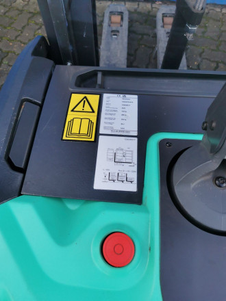 Hochhubwagen - Mitsubishi PBV20N3D Doppelstockstapler mit Plattform klappbar 2000kg