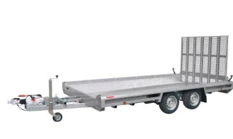 Baumaschinenanhänger - Hulco Terrax-2 3500kg 