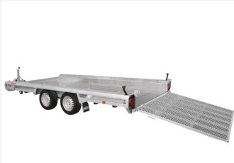 Baumaschinenanhänger - Hulco Terrax-2 3500kg
