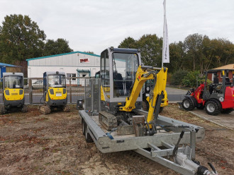 Baumaschinenanhänger - Hulco Terrax-2 3500kg