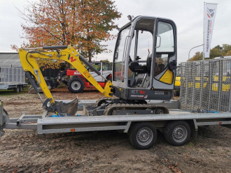 Baumaschinenanhänger - Hulco Terrax-2 3500kg