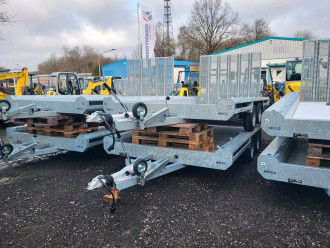 Baumaschinenanhänger - Hulco Terrax-2 3500kg