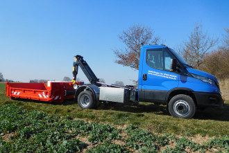 IvecoDaily Abrollkipper 7,2 to (Rückwärtskipper)