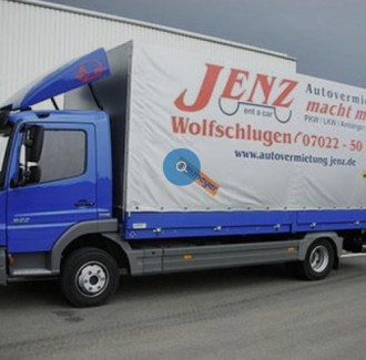 Mercedes-Benz Atego 8.220 Plane/Spriegel mit Ladebordwand 