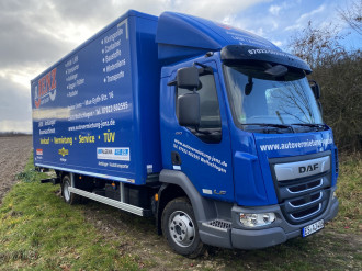 MAN 8.185 7,5t Koffer mit Ladebordwand bzw. DAF LF210 Koffer m. LBW