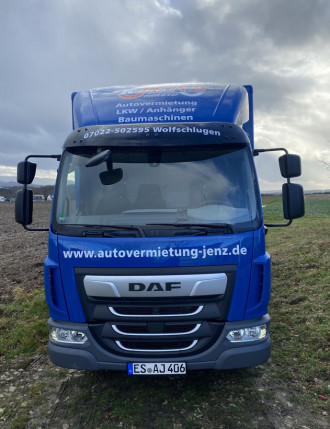 MAN 8.185 7,5t Koffer mit Ladebordwand bzw. DAF LF210 Koffer m. LBW