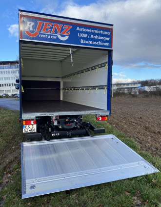 MAN 8.185 7,5t Koffer mit Ladebordwand bzw. DAF LF210 Koffer m. LBW