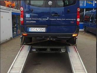 Autotransportanhänger Tandem gebremst Ges.-Gew. 3.500 kg Nutzlast: 2.600 kg 100 km Zulassung