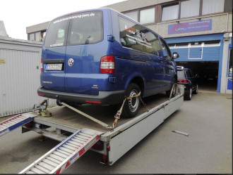 Autotransportanhänger Tandem gebremst Ges.-Gew. 3.500 kg Nutzlast: 2.600 kg 100 km Zulassung