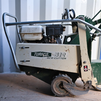Sodenschneider Rasenschälmaschine 20cm Schnittbreite, Sode Cutter 512, Turfco 