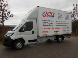 Fiat Ducato 3,5 to Koffer mit Hebebühne 