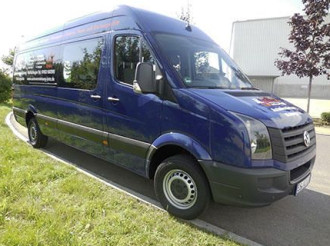 VW Crafter bzw. Sprinter 315 CDI langer Radstand 9-Sitzer