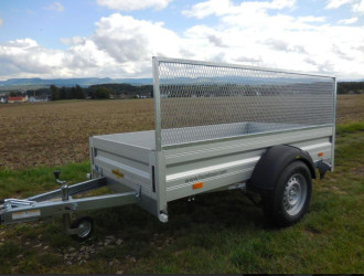 Anhänger Pritsche offen Ges.-Gew.: 750 kg Nutzlast: 520 kg 