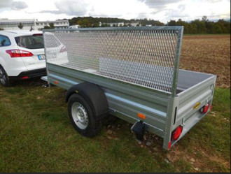 Anhänger Pritsche offen Ges.-Gew.: 750 kg Nutzlast: 520 kg
