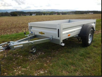 Anhänger Pritsche offen Ges.-Gew.: 750 kg Nutzlast: 520 kg