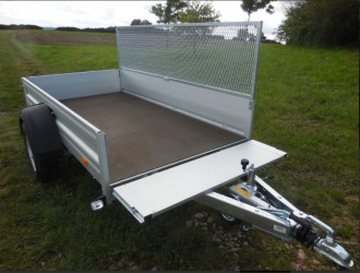 Anhänger Pritsche offen Ges.-Gew.: 750 kg Nutzlast: 520 kg