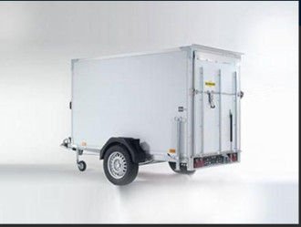 Kofferanhänger Ges.-Gew.: 1.500 kg Nutzlast: 1.058 kg 100 km Zulassung Göppingen
