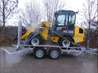Baumaschinenanhänger Ges.-Gew.: 3500 Kg Nutzlast 2800 Kg