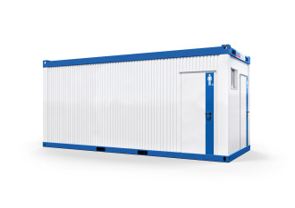 Dusch-Container mit 5 Duschen und Flur Sanitärcontainer 
