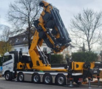 Effer 2655 7S + 6S + 3S Mobilkran Ladekran Arbeitshöhe 54 Meter Ausladung 62 m Memmingen