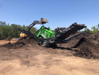 Terex EvoQuip Colt 1600 Single Shaft Schwerlastsiebanlage