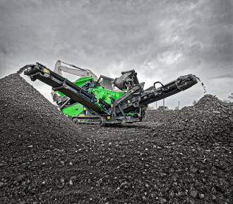 Terex EvoQuip Colt 600 mobile Schwerlastsiebanlage