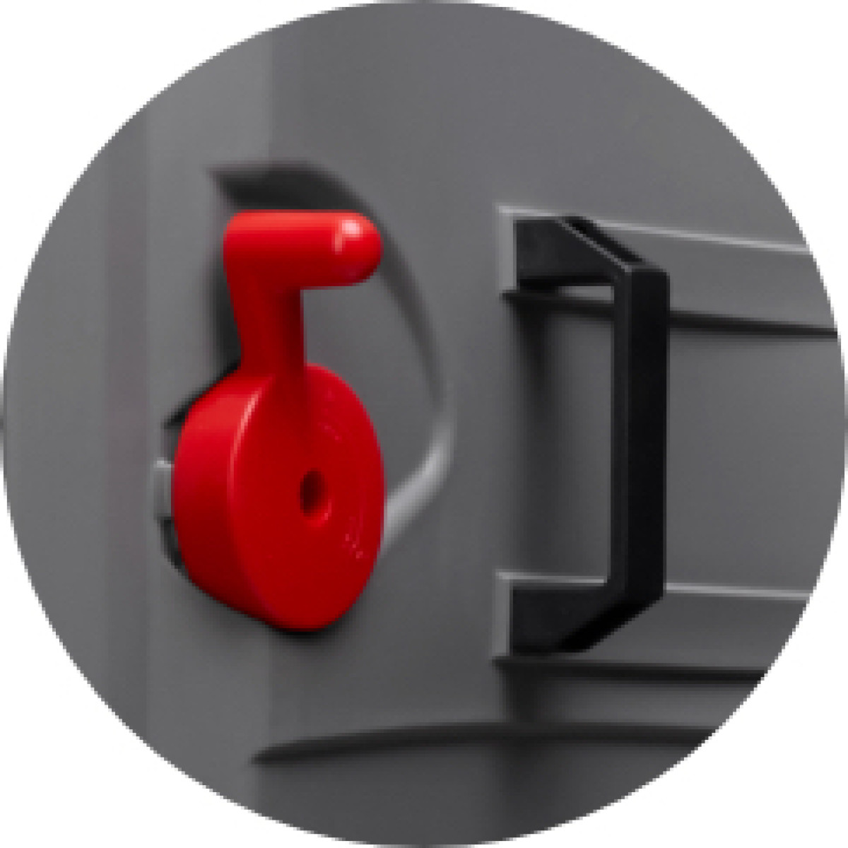 Toilettenkabine Wölkchen Mini Baustellentoilette