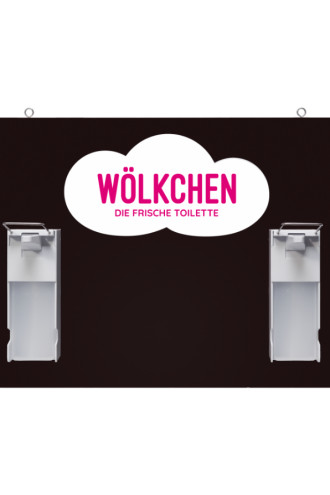 Desinfektionsmittel-Spender Hygienewölkchen Handwaschbecken Zubehör 