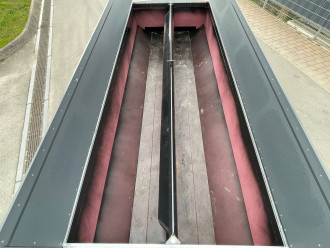 Asphalt Thermocontainer LKW Hakenlift/Abroller System amtec