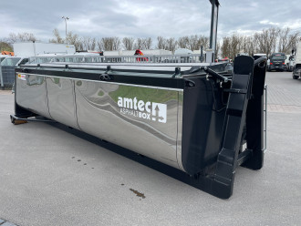 Asphalt Thermocontainer LKW Hakenlift/Abroller System amtec