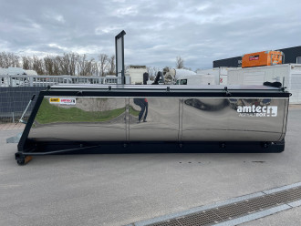 Asphalt Thermocontainer LKW Hakenlift/Abroller System amtec