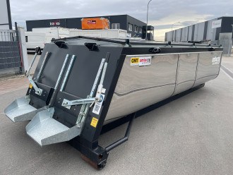 Asphalt Thermocontainer LKW Hakenlift/Abroller System amtec