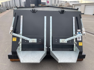 Asphalt Thermocontainer LKW Hakenlift/Abroller System amtec