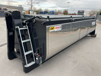 Asphalt Thermocontainer LKW Hakenlift/Abroller System amtec