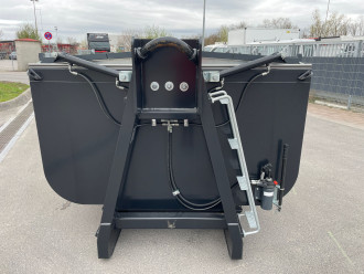 Asphalt Thermocontainer LKW Hakenlift/Abroller System amtec