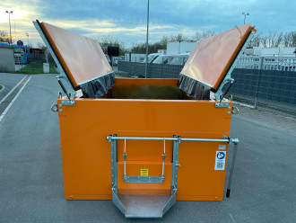 Asphaltbox / Thermocontainer 8 t  Volumen 5,1 m³