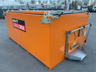 Asphaltbox / Thermocontainer 8 t  Volumen 5,1 m³