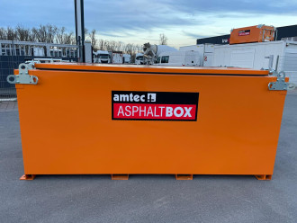 Asphaltbox / Thermocontainer 8 t  Volumen 5,1 m³