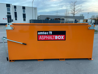 Asphaltbox / Thermocontainer 8 t  Volumen 5,1 m³