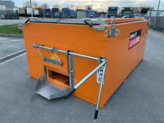 Asphaltbox / Thermocontainer 8 t  Volumen 5,1 m³ 