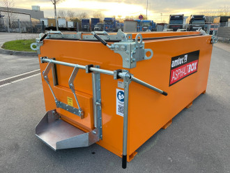 Asphaltbox / Thermocontainer 3 t  Volumen 2,0 m³