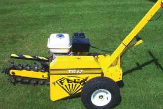 Handgeführte Grabenrfäse Feco TR-12 