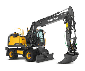 Mobilbagger Volvo EW160E Linz