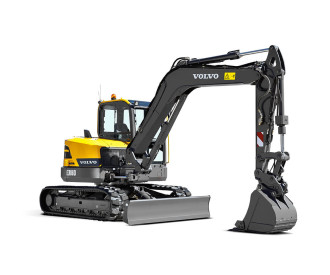 Volvo ECR88D Kompaktbagger Linz