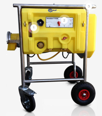STROMIXER D 1000  Durchlaufmischer  Trockenmörtel mischen 