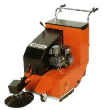 Kehrsaugmaschine Wilms mit Benzin-Motor 