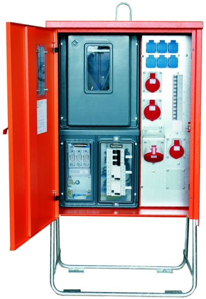 Baustrom - Endverteilerschrank Steidele AV63.2/211-6 mieten