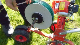 Kabelverlege­maschine | Draht verlegen Mähroboter | SCHLITZI TSK